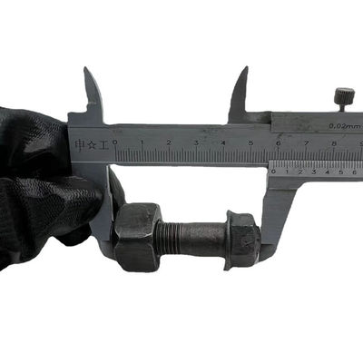 High Strength Heat Treatment Track Pad Bolts Excavator Track Components