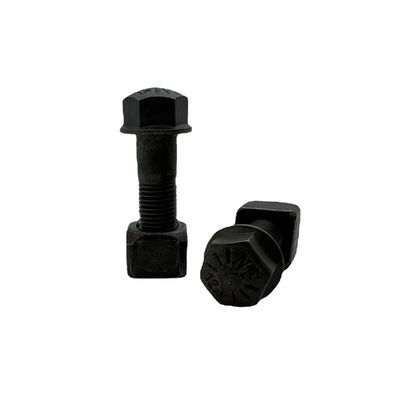 Alloy Steel M10-M24 Track Bolts Bulldozer Track Parts 10.9 Grade