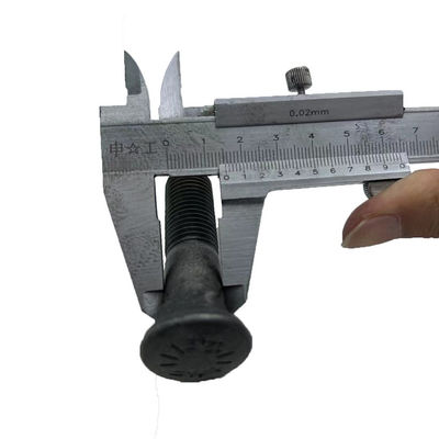 High Durability 12.9 Level Excavator Track Pad Bolts Wear Resisting