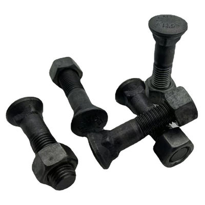 Customizable Multi Size Dozer Track Bolts Alloy Steel Material