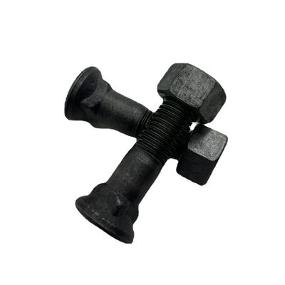 Customizable Multi Size Dozer Track Bolts Alloy Steel Material